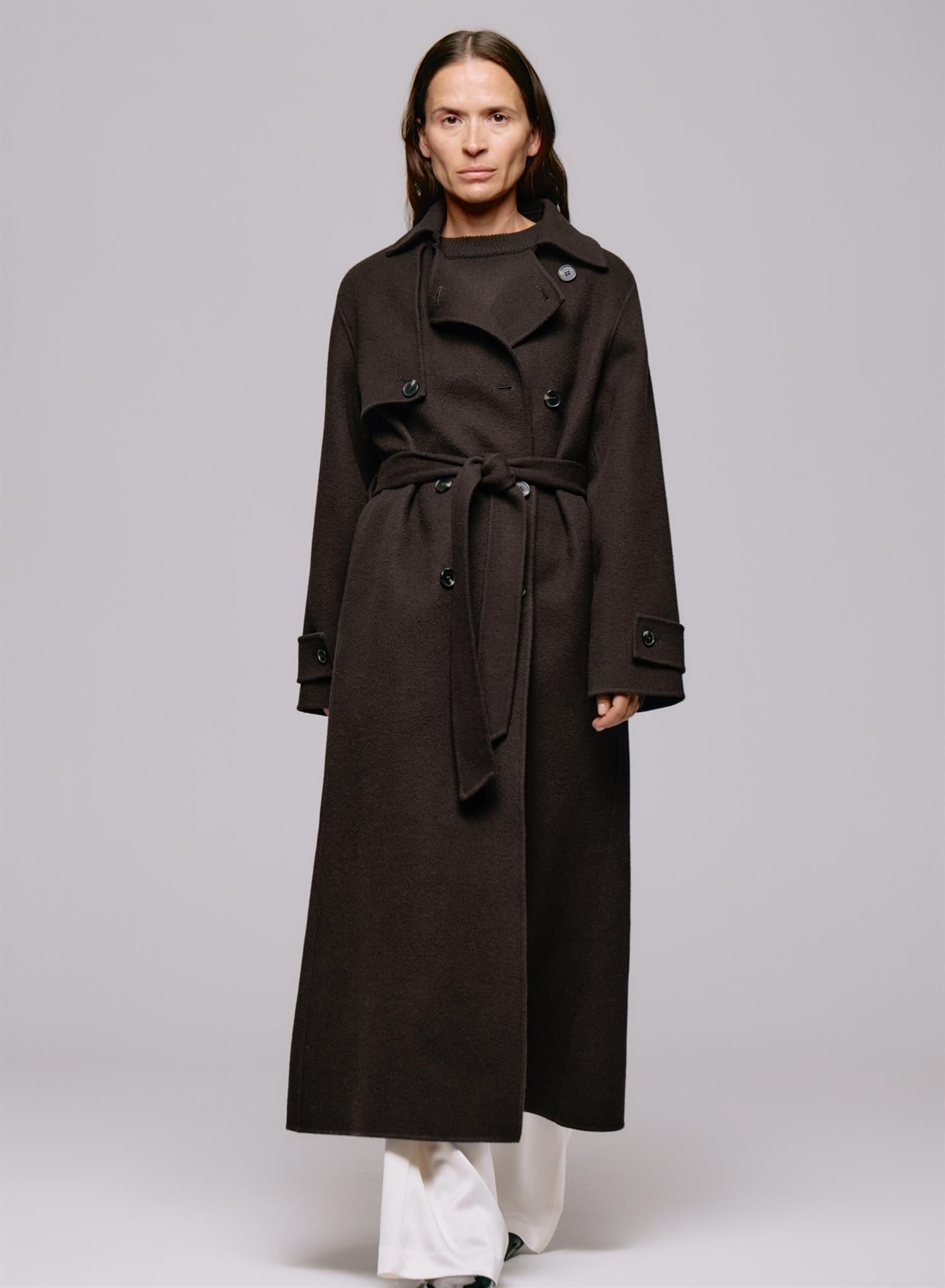 Thale Trenchcoat - Dark Brown