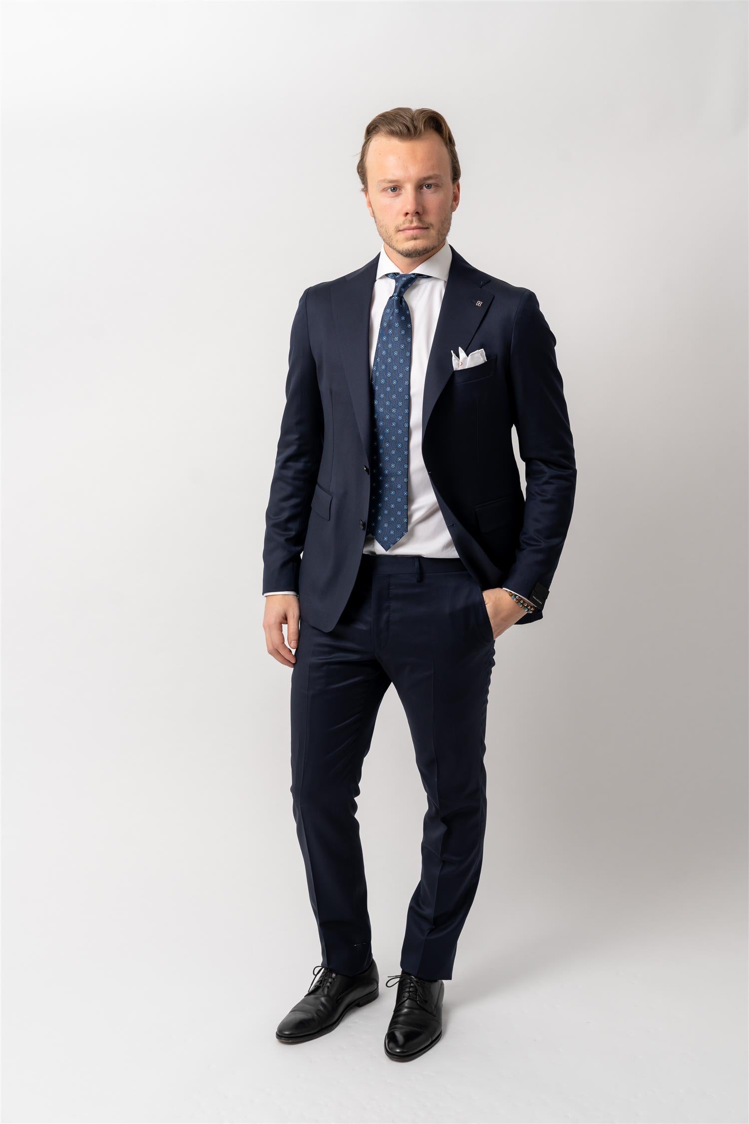 Tagliatore | Vesuvio Suit Jacket | Dressjakke Blå | Scabal