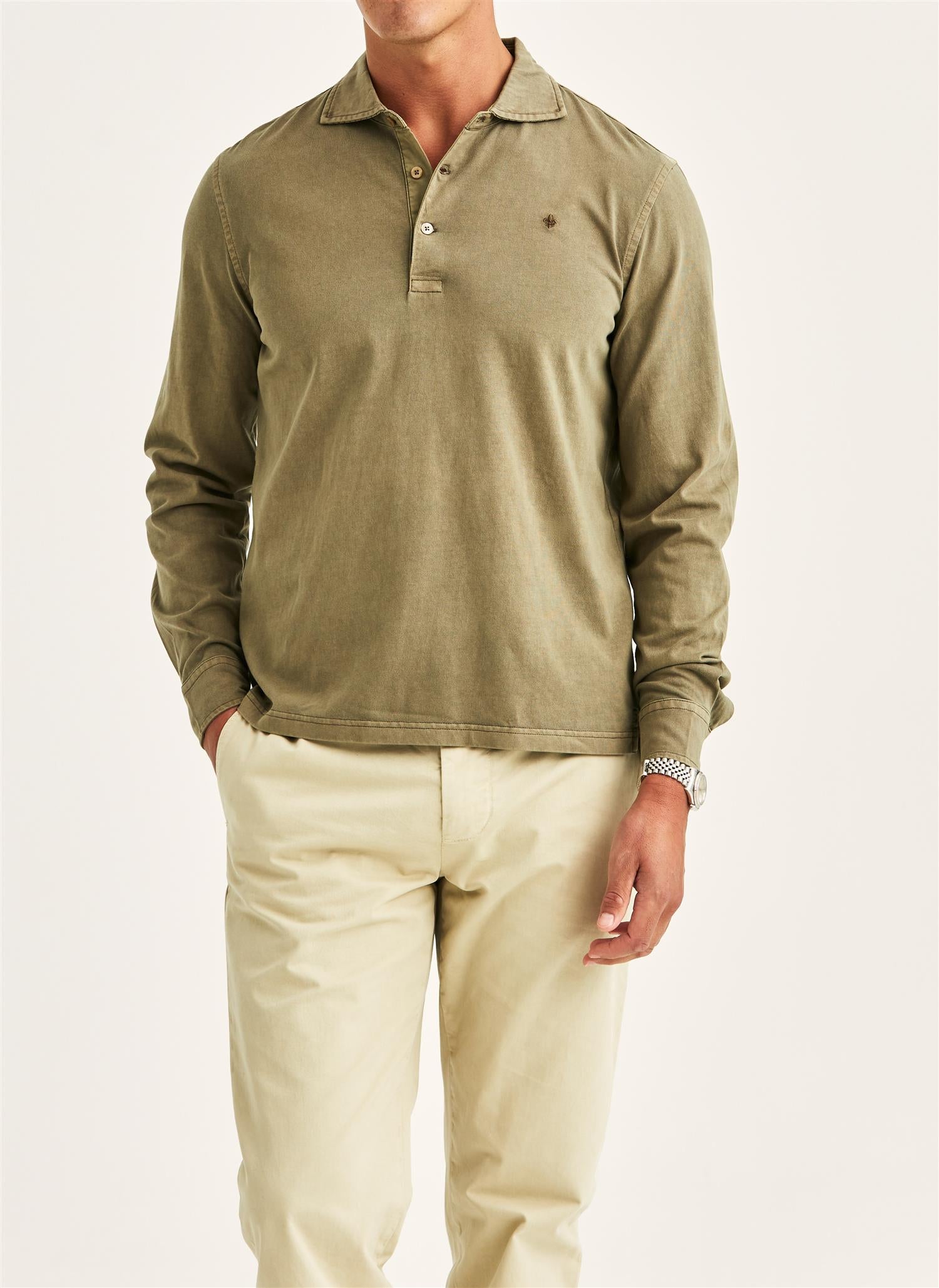 Harland LS Polo - Olive