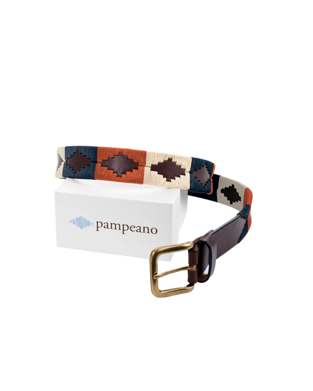 Aurora Belte Oransje/Beige/Navy
