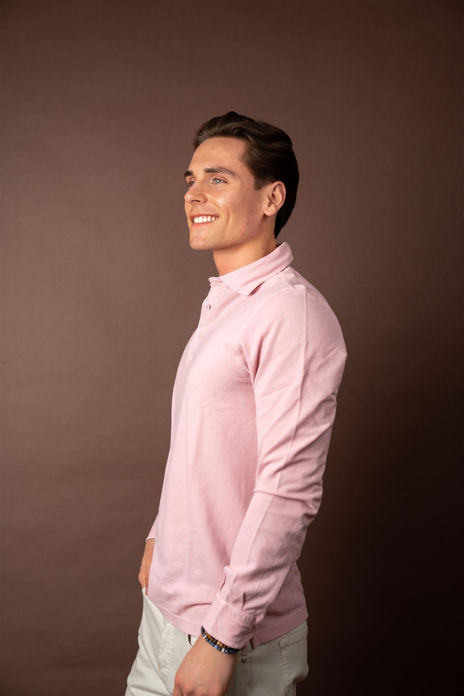 Pique Long Sleeve - Rosa