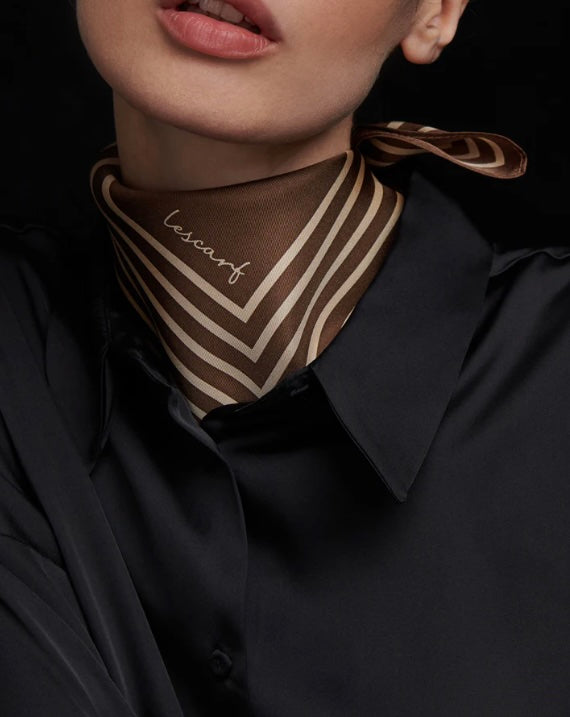 No. 17 Chocolate & Beige 50cm