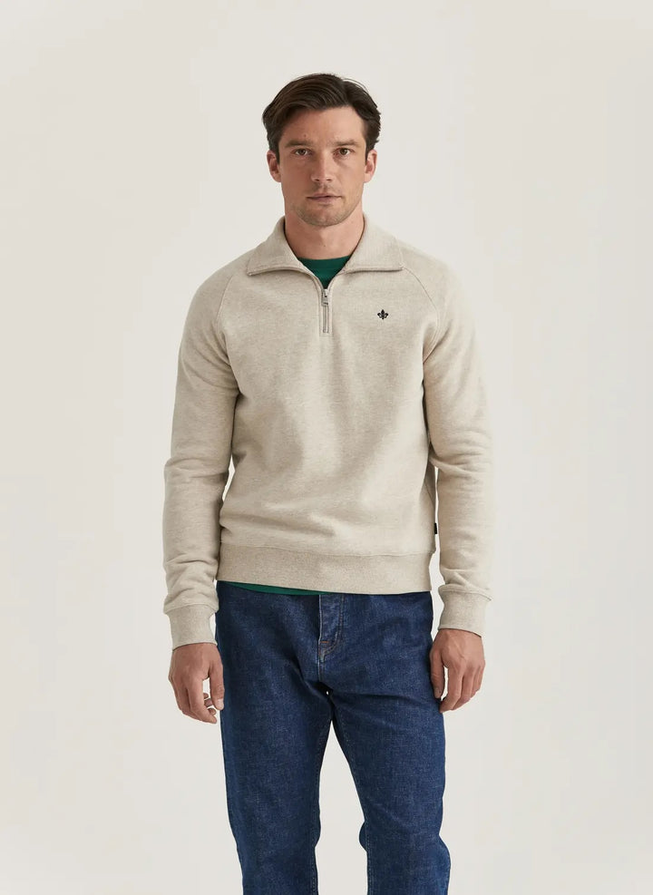 Maryon Half Zip Sweatshirt - Khaki