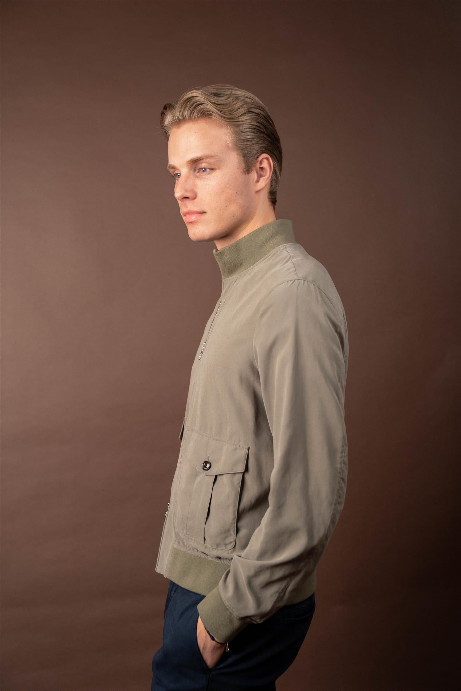 Bomber Jacket - Olive