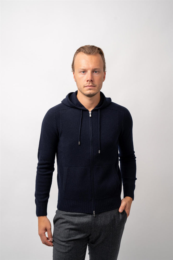 Full Zip Hoodie - Navy