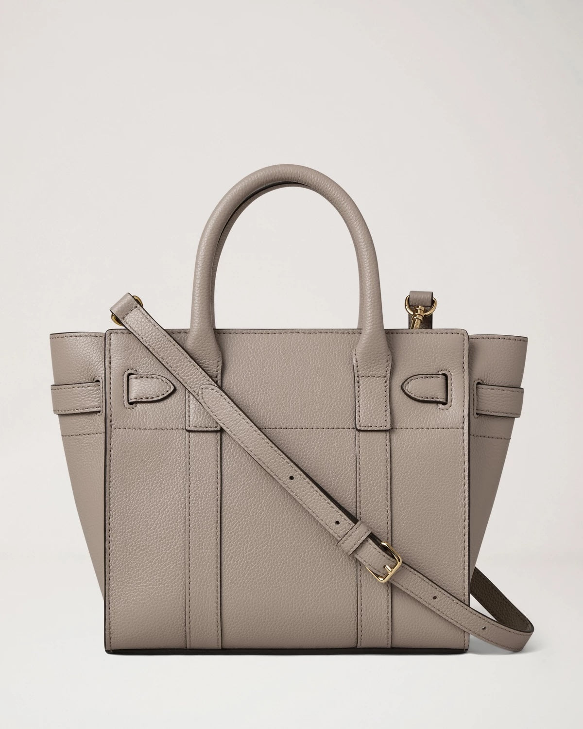 Mini Zipped Bayswater Cashmere Taupe Small Classic Grain