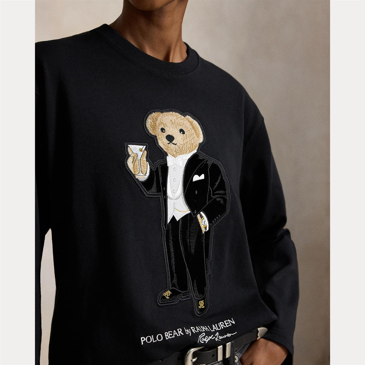 Martini Polo Bear Cotton Jersey Tee