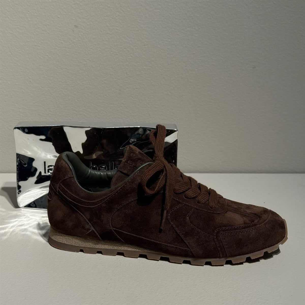Sneaker Dark Brown Suede