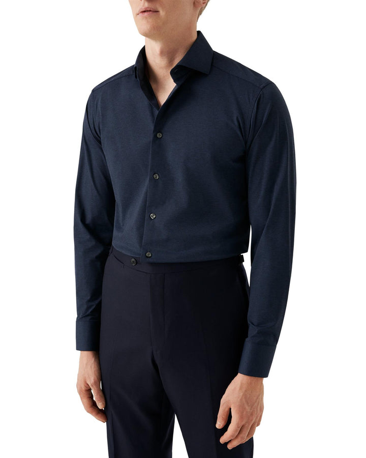 Navy Four-Way Stretch Shirt