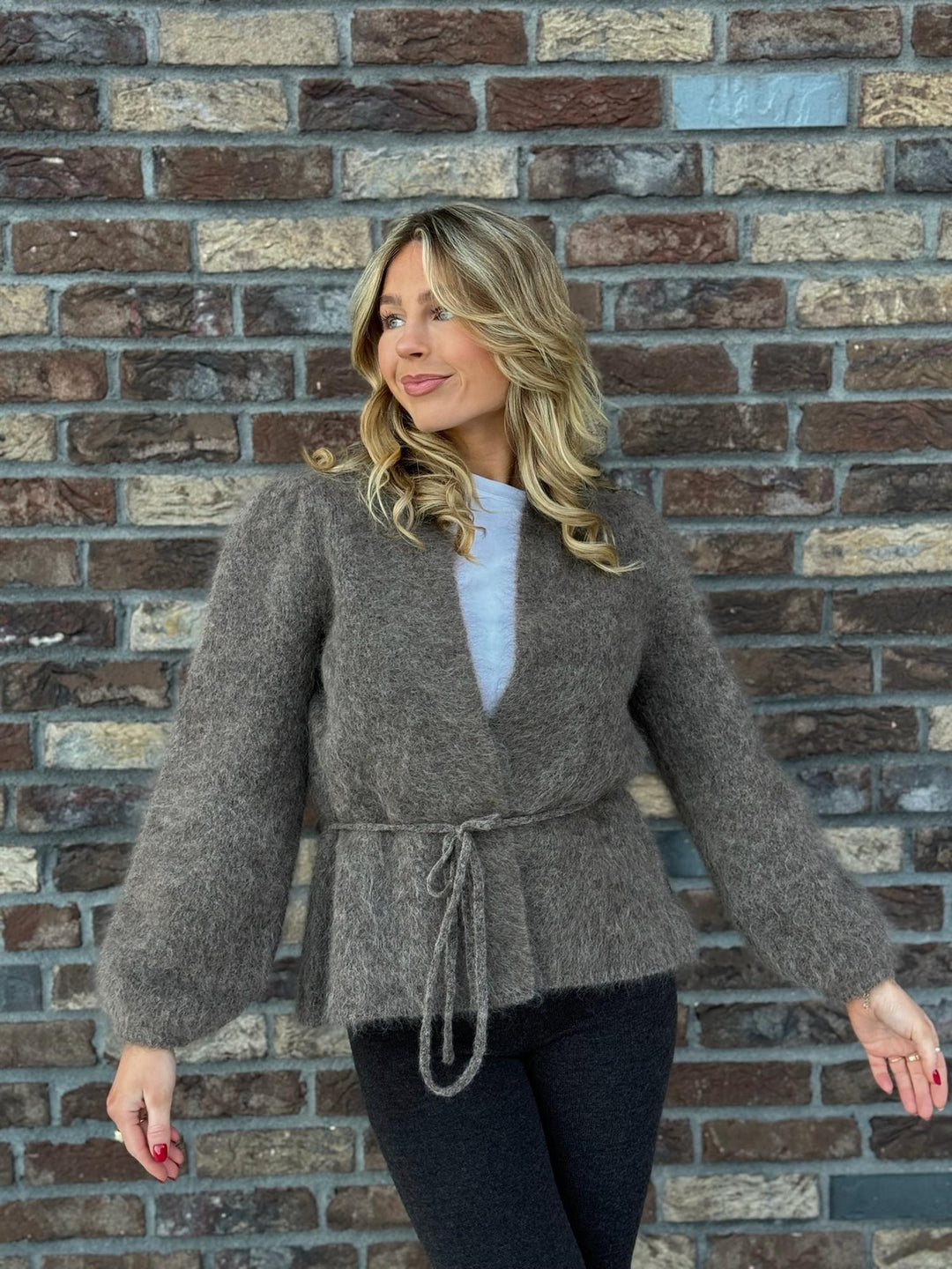 FREDRIKKE CHUNKY CARDIGAN