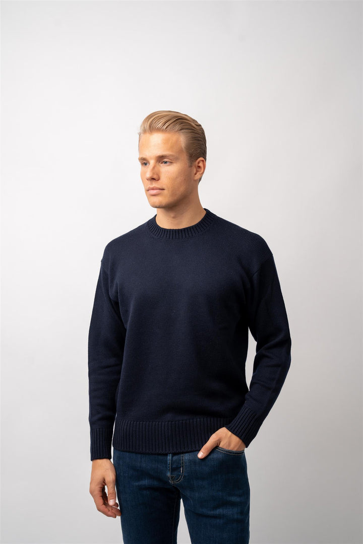 Crew Neck - Navy