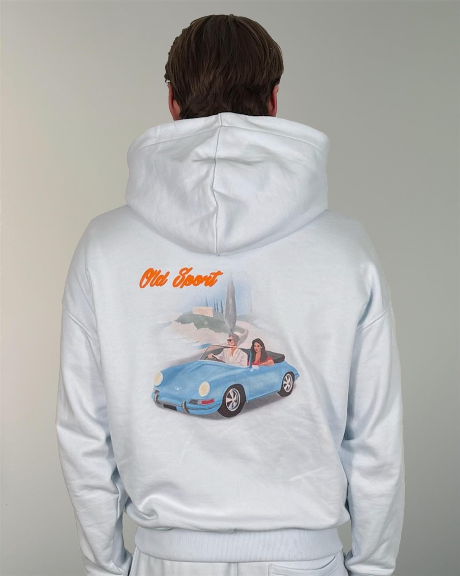 Old Sport Hoodie - Lyseblå