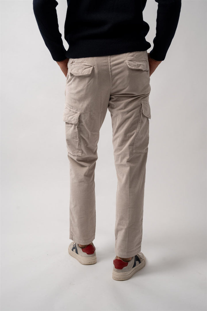 Cargo Pant Cord Beige