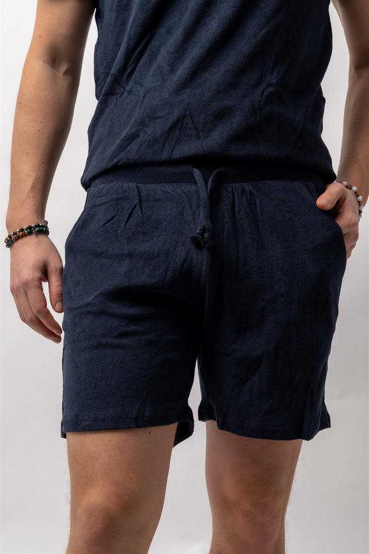 Shorts Towel Navy
