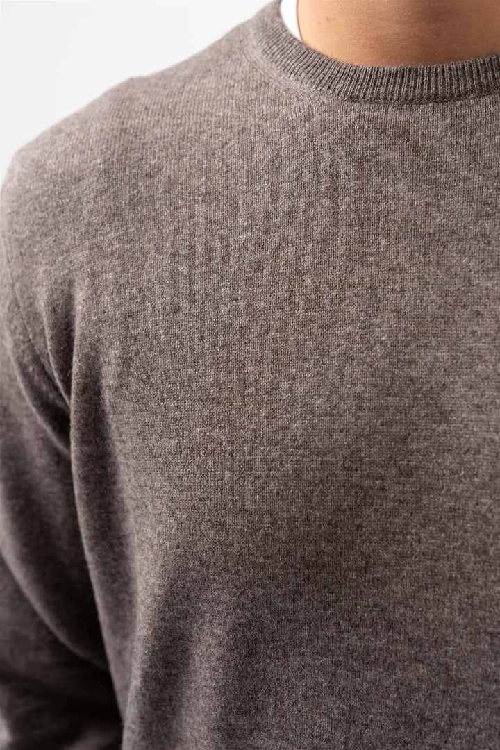 Crewneck Brun