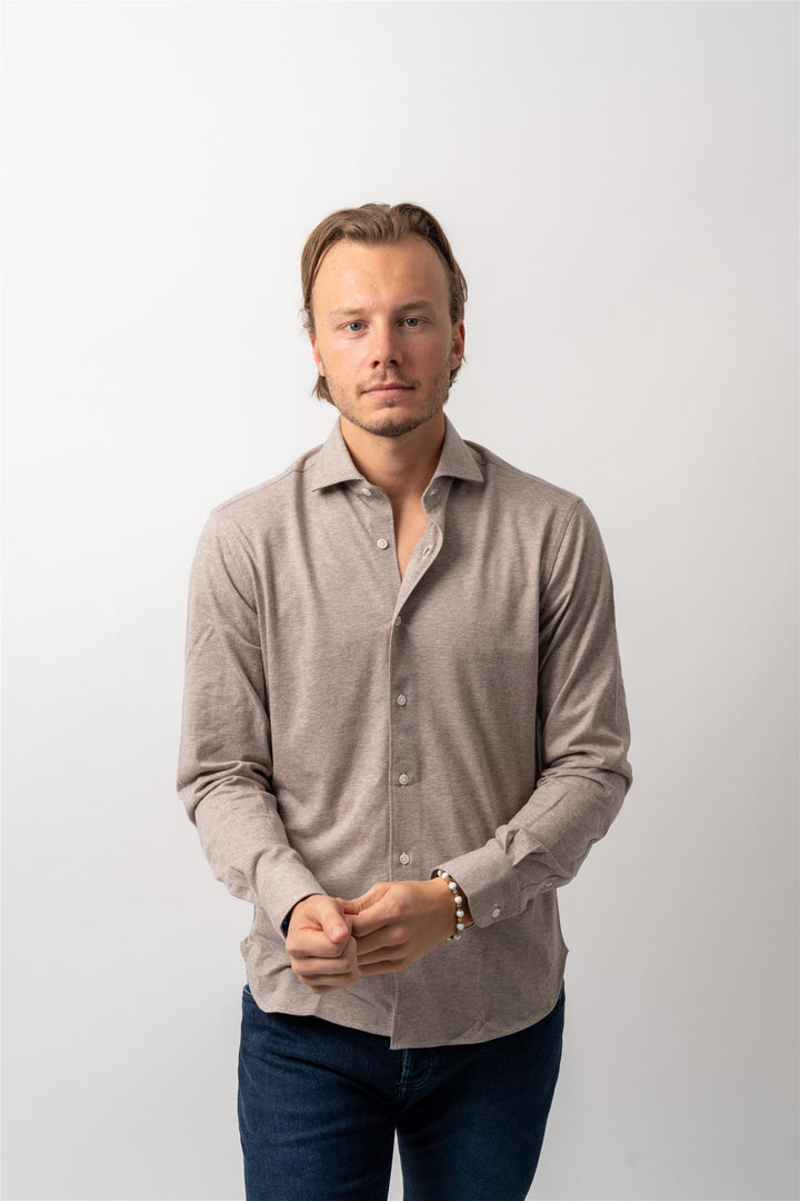 Man Shirt Brun