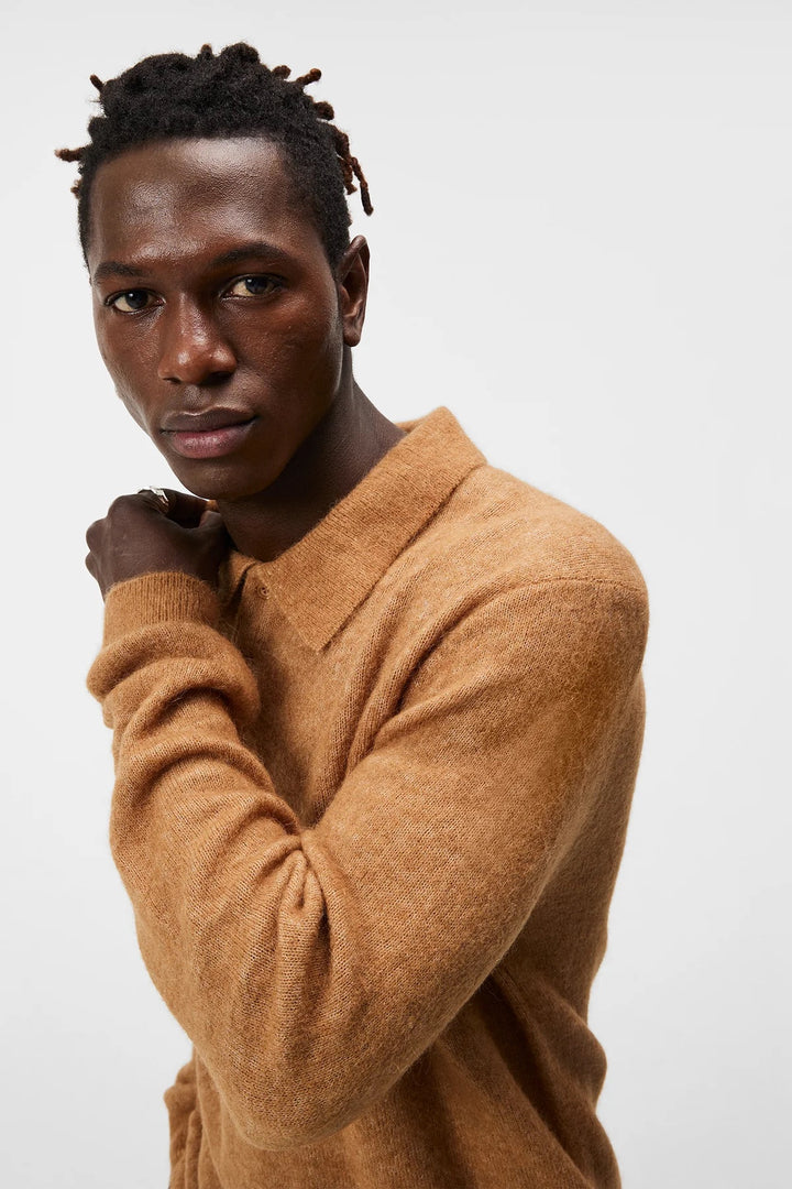 Hayden Hairy Polo Knit