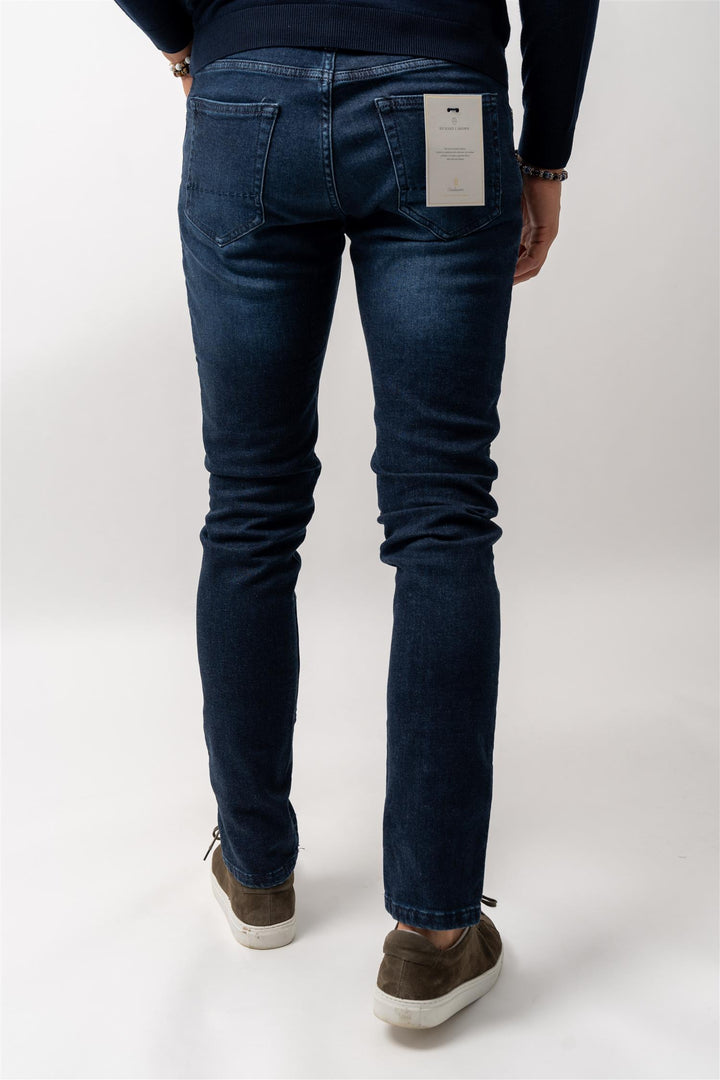 Tokyo slim mørk denim