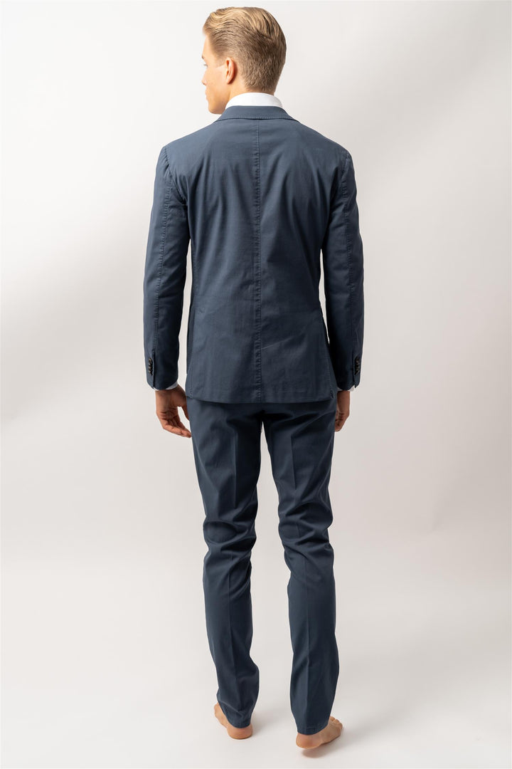 Cotton Suit Navy