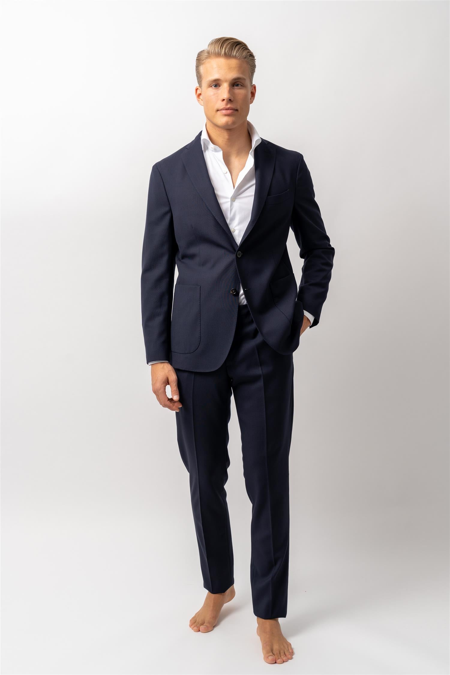 Navy Suit K.Jacket