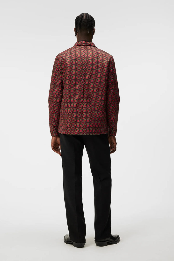 Nile padded Print Overshirt