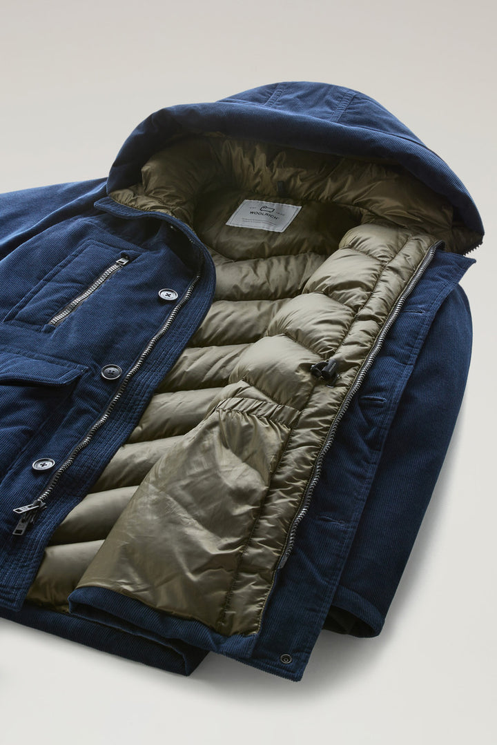 Corduroy Artic Parka Navy