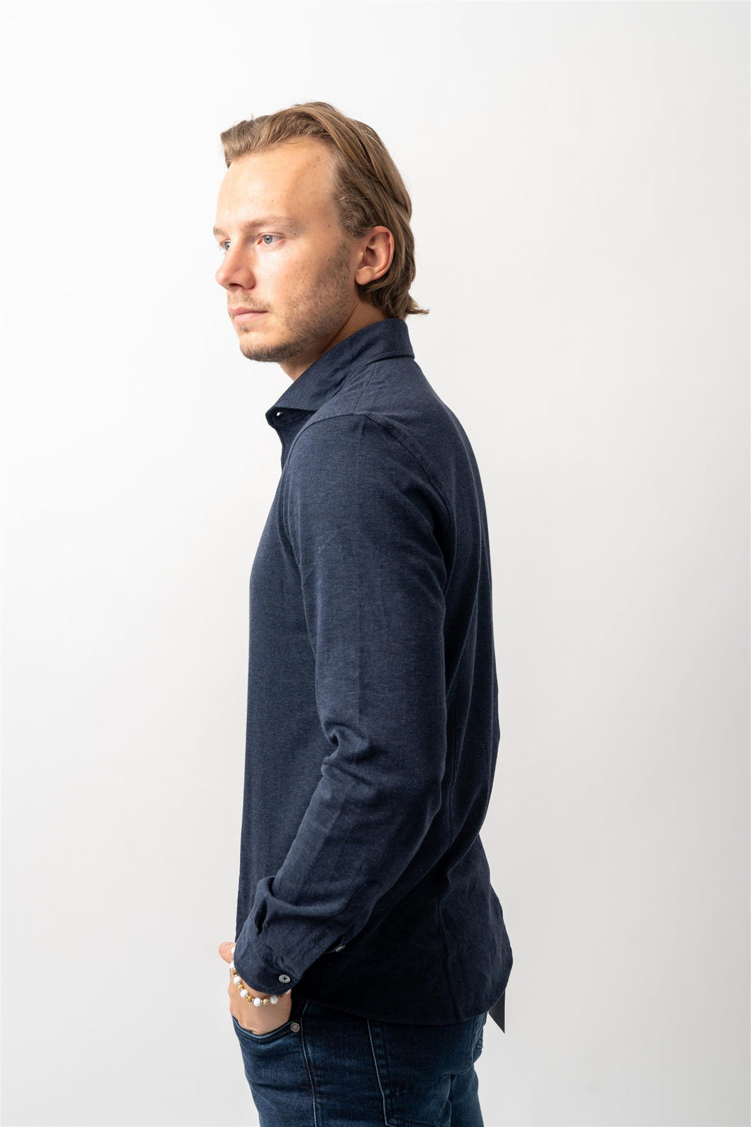 Cotton Cashmere Navy