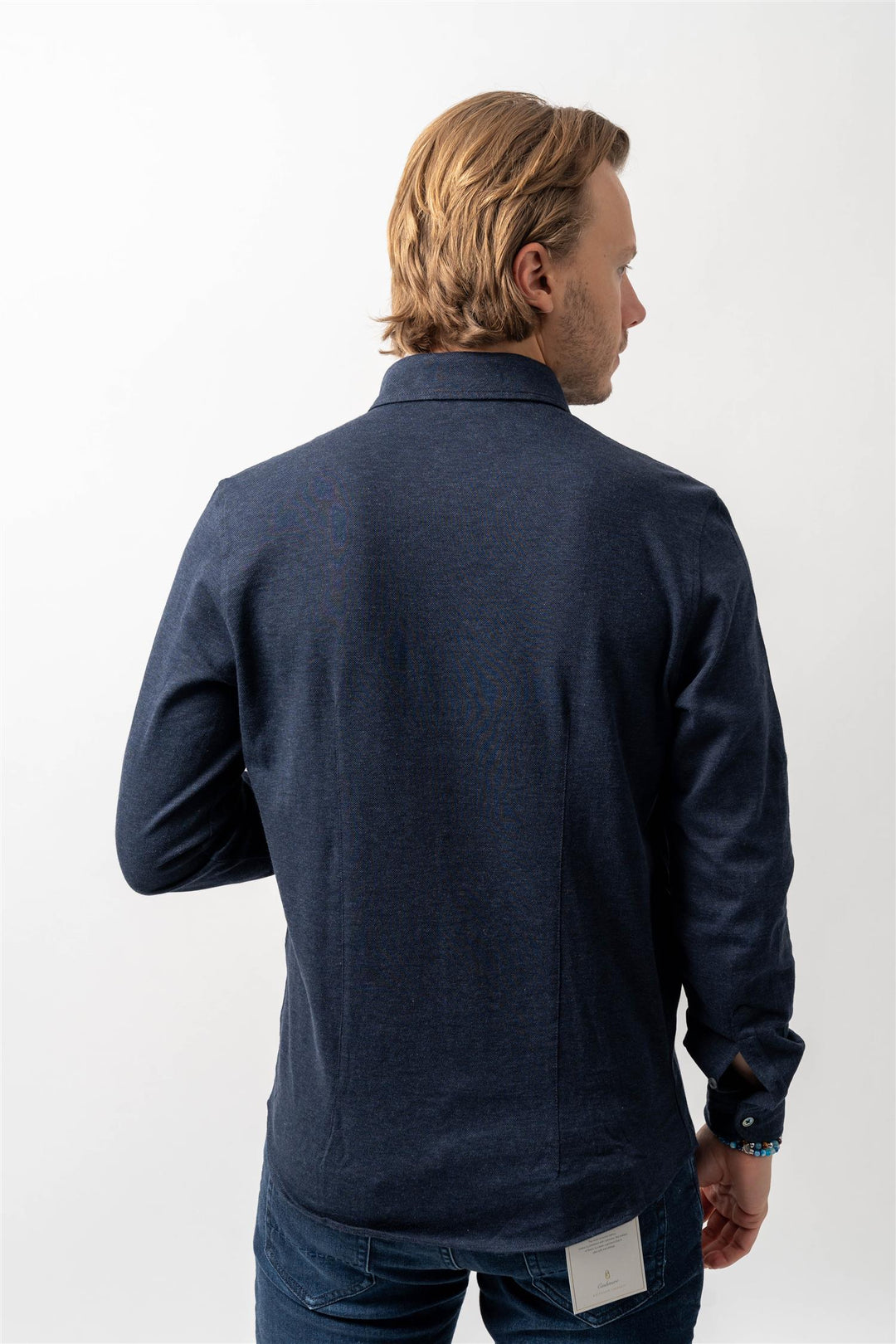 Cotton Cashmere Navy