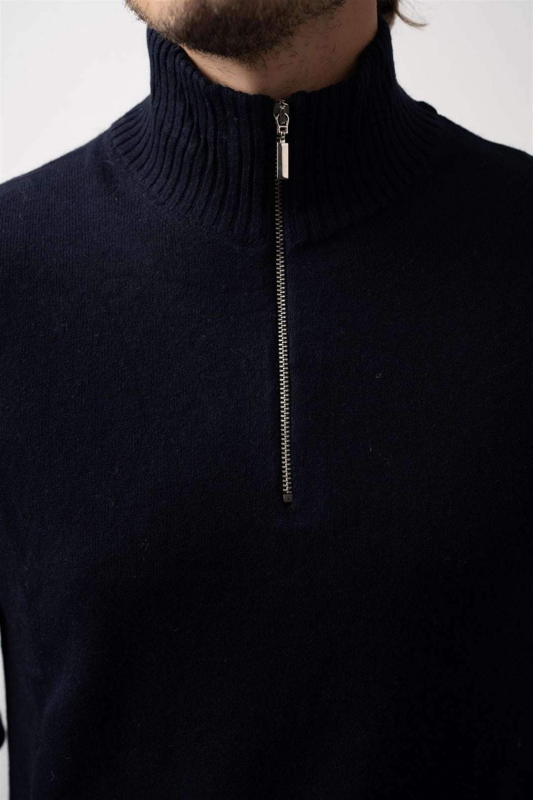 Half Zip Navy