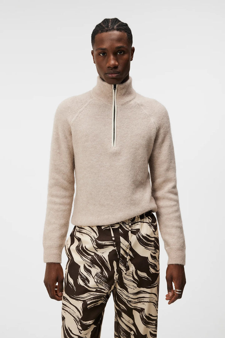 Wilton Half Zip Sweater