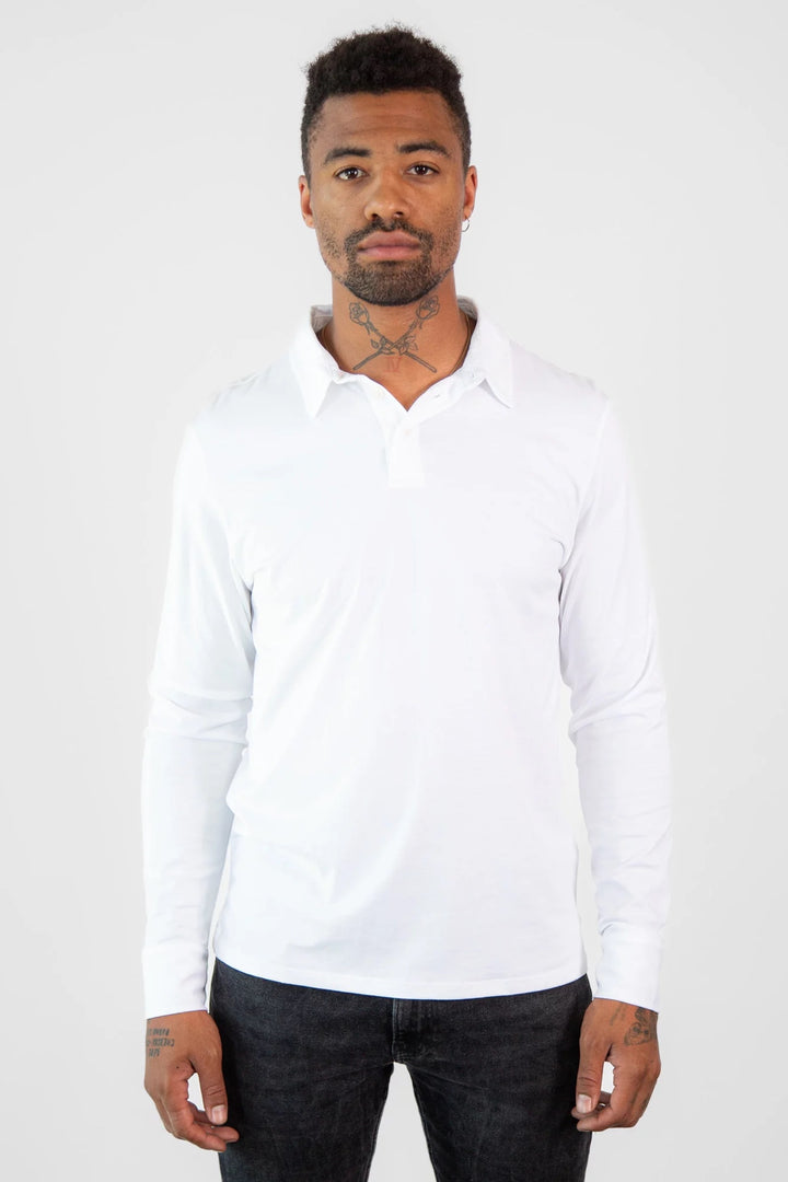 Raphael Long Sleeve White