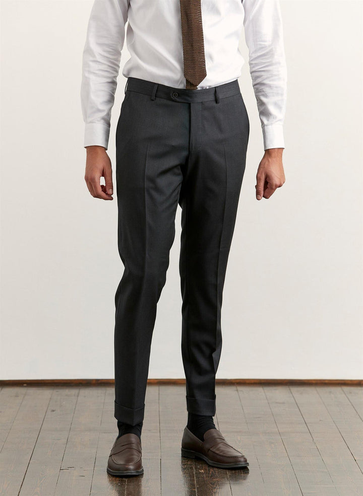Prestige Suit Trouser Grå