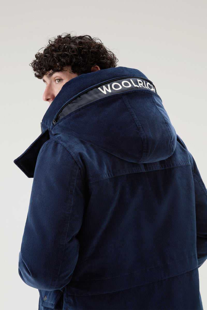 Corduroy Artic Parka Navy