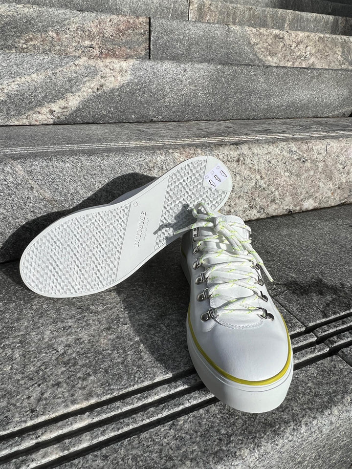 Marostica Low White Nappa Bergamot
