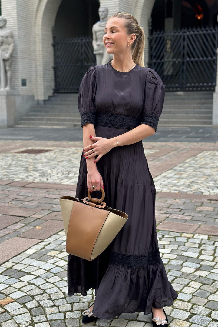 Satin Lace Dress
