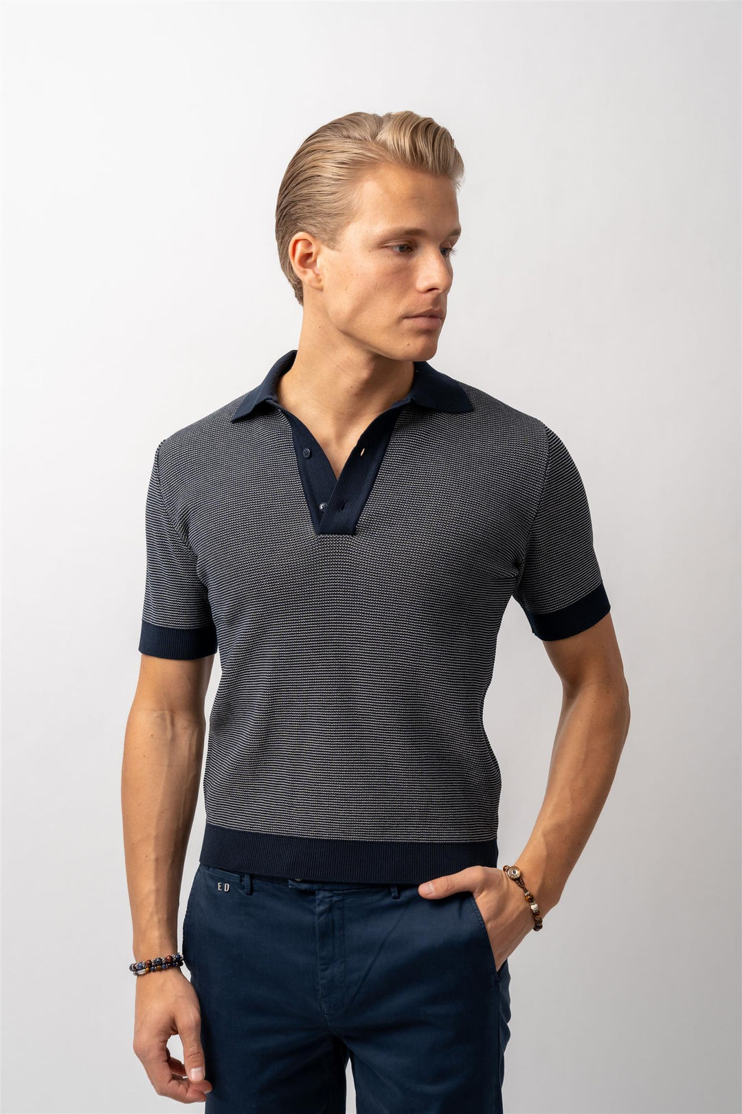 Polo Knitted Navy