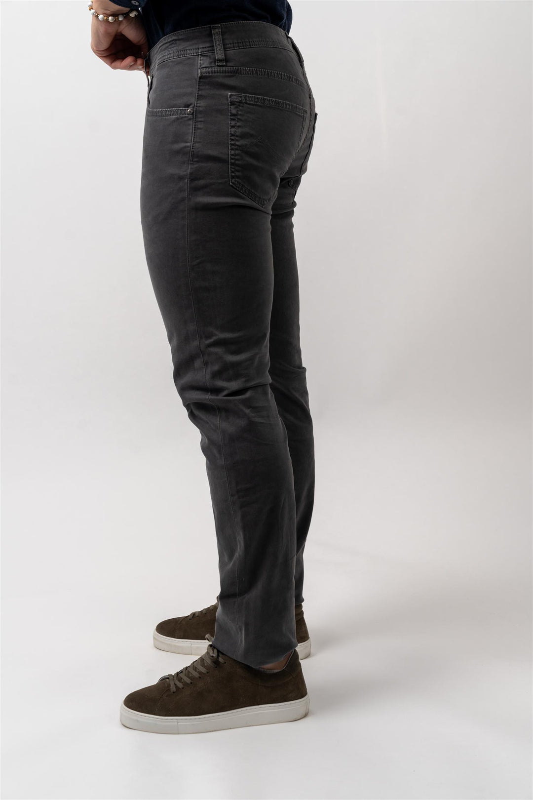 Nick 5-Pocket Grå