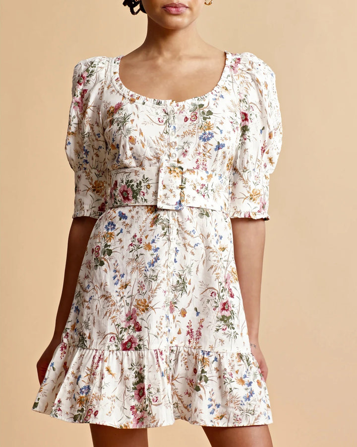 Linen Mini Dress