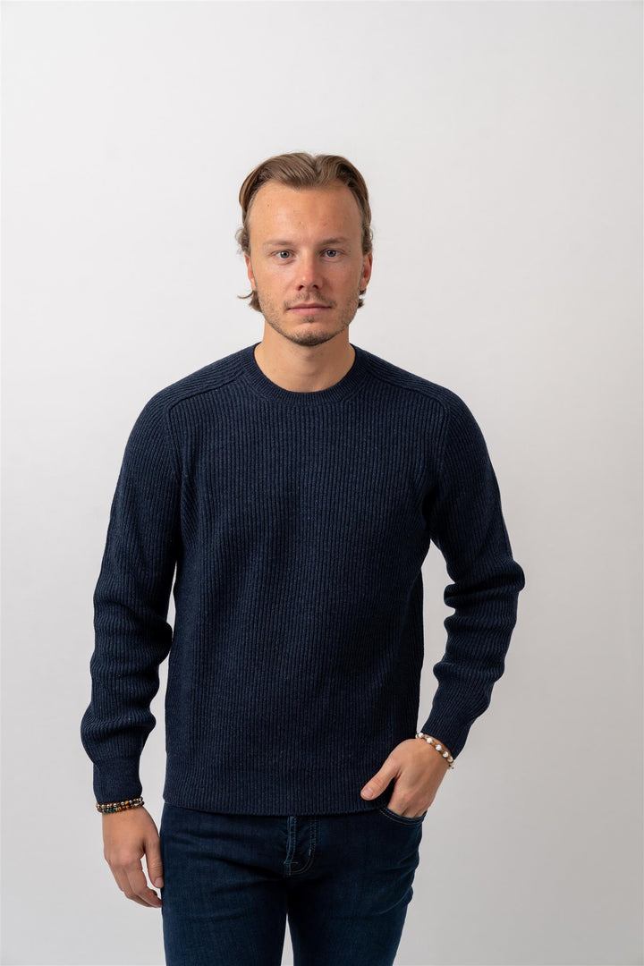 Paricollo Crewneck Navy