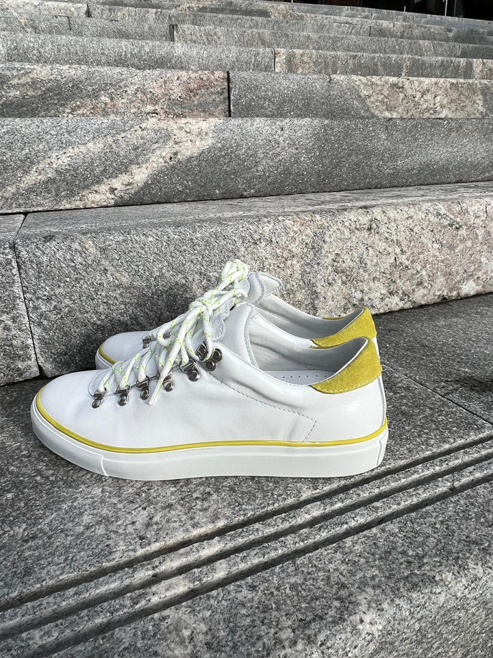 Marostica Low White Nappa Bergamot