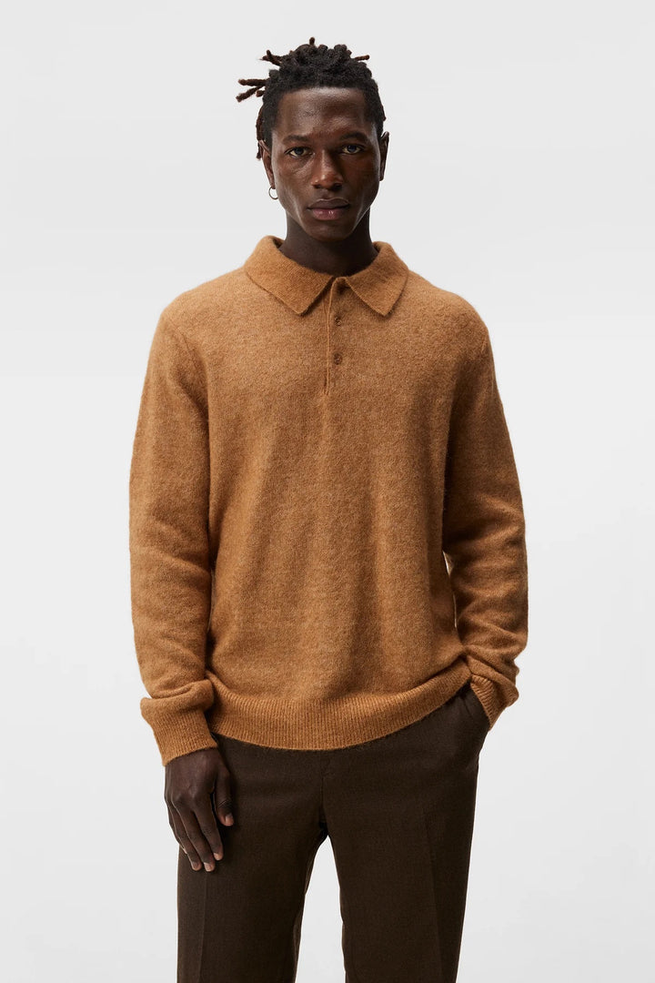 Hayden Hairy Polo Knit
