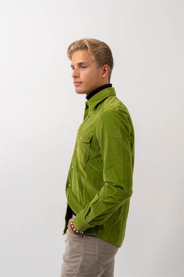 Overshirt Lysegrønn