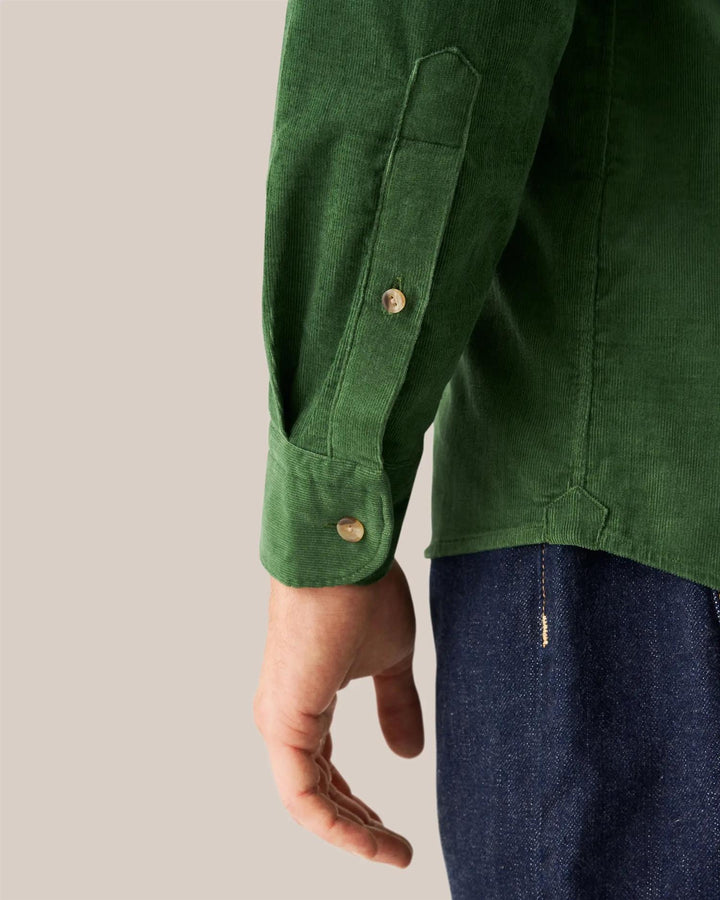 Cord Shirt Grønn